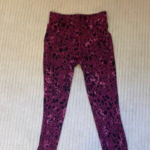 Pink Patterned Leggings